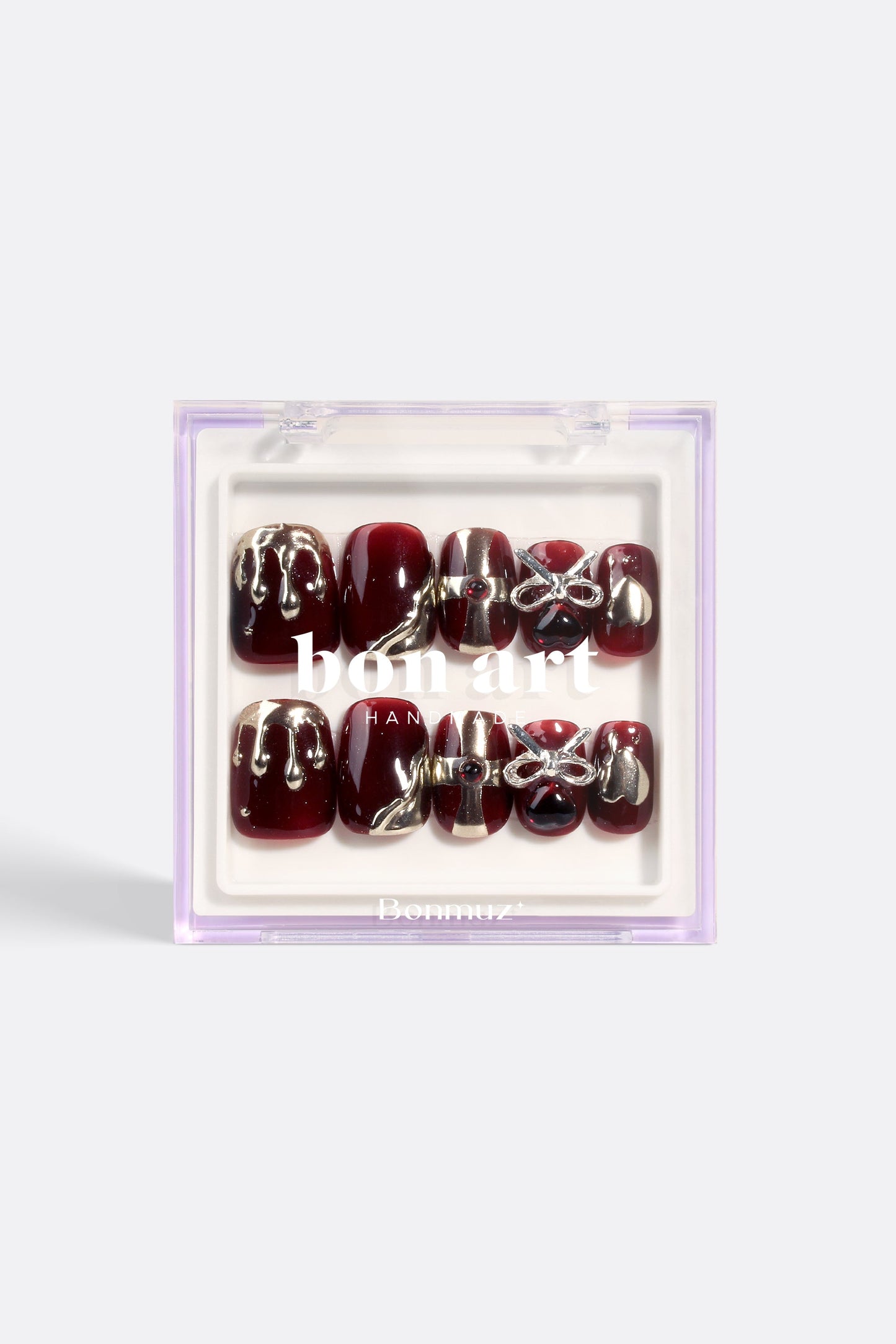 Maroon Castle | Pro Handmade Gel Nails