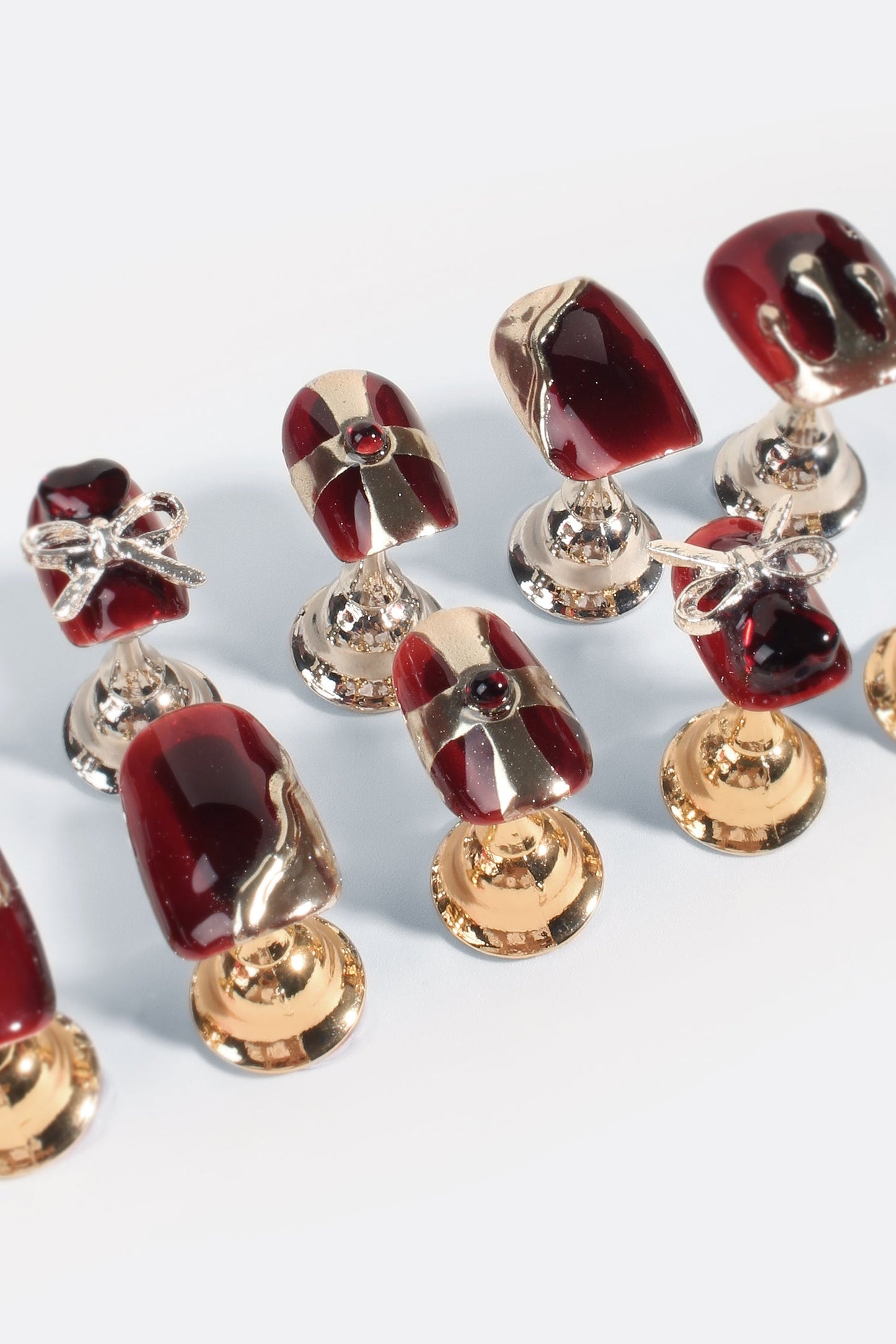 Maroon Castle | Pro Handmade Gel Nails