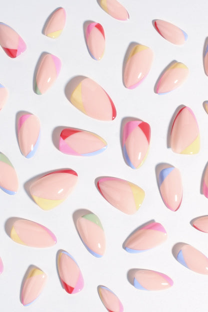 Tropical Splash | Soft & Durable Press-On Nails