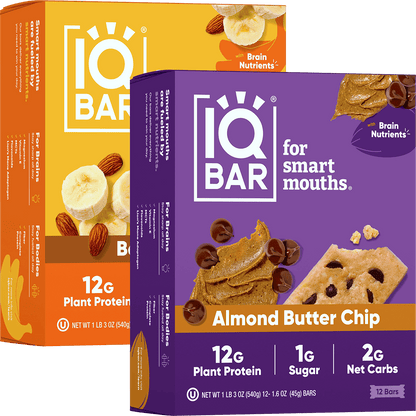 Almond Butter Chip & Banana Nut (24 Bars)