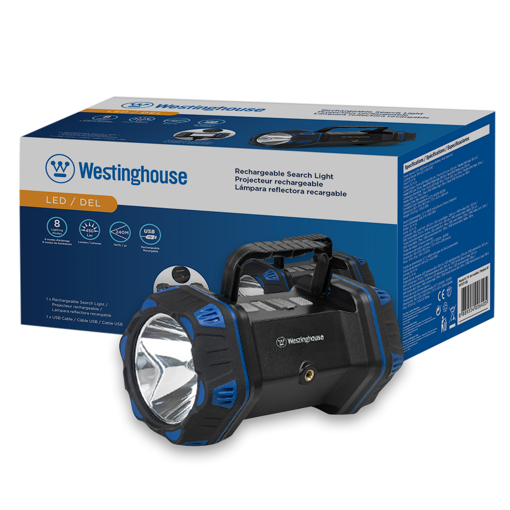 Westinghouse WF217 Rechargeable Search Light, Area Light, Mobile Power