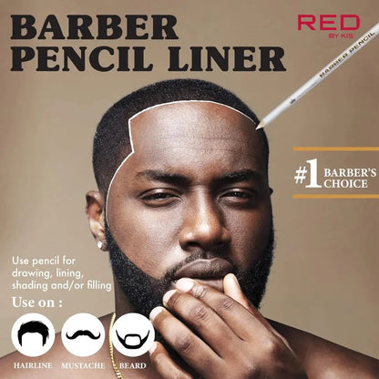 Barber Pencil Set 3PCS by Red by Kiss  – Precision Hair & Beard Outlining