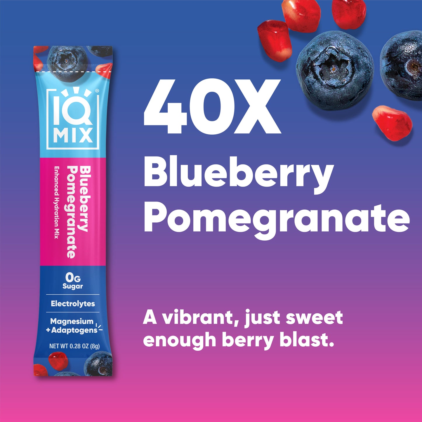 Blueberry Pomegranate (40 Sticks)