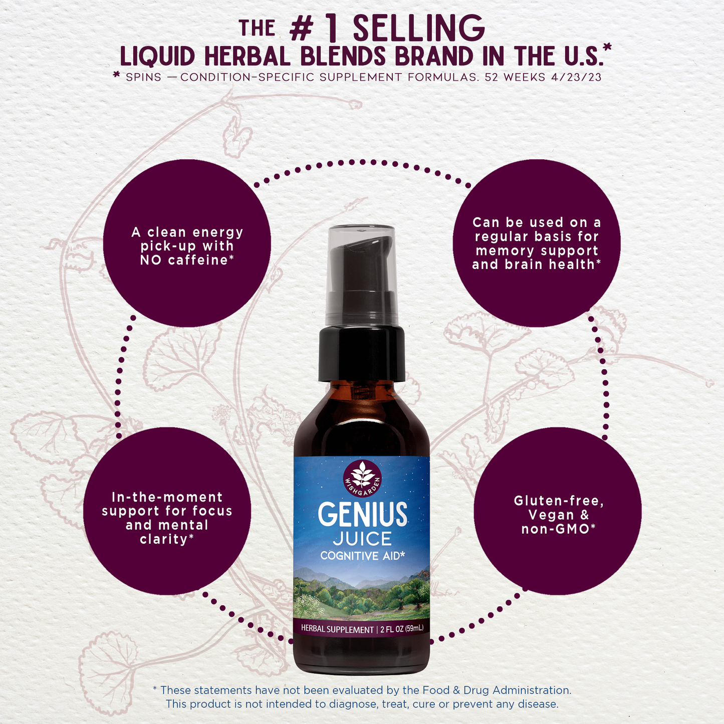 Genius Juice, Cognitive Aid