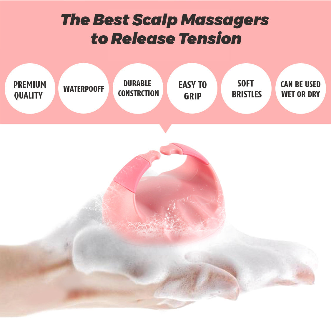 JB Shampoo Brush Massager \ Scalp Massagers
