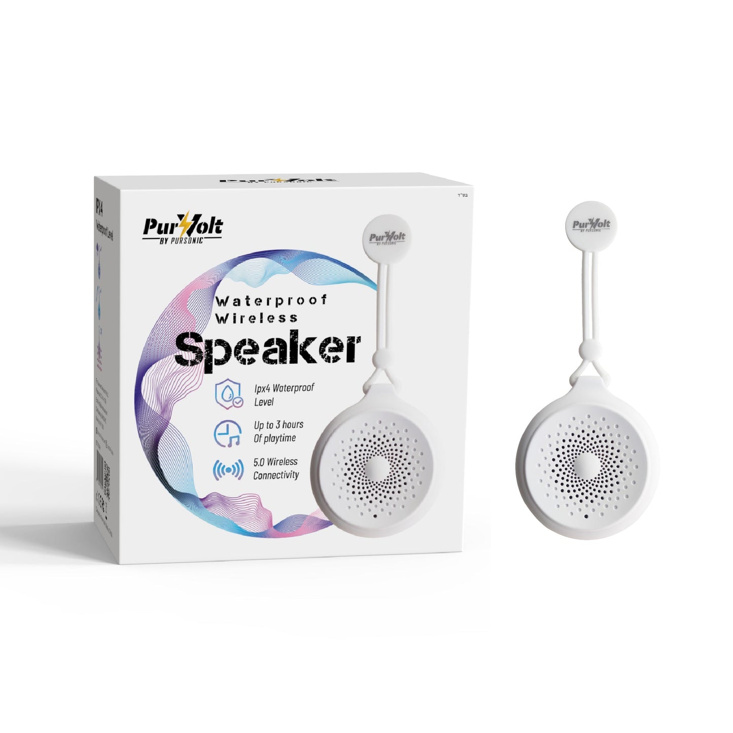 Altavoz inalámbrico impermeable Pursonic