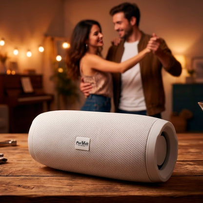 Pursonic Peak Wireless Speaker & Pursonic Waterproof Wireless Speaker Bundle – 360° Hi-Res Sound Anywhere, Anytime
