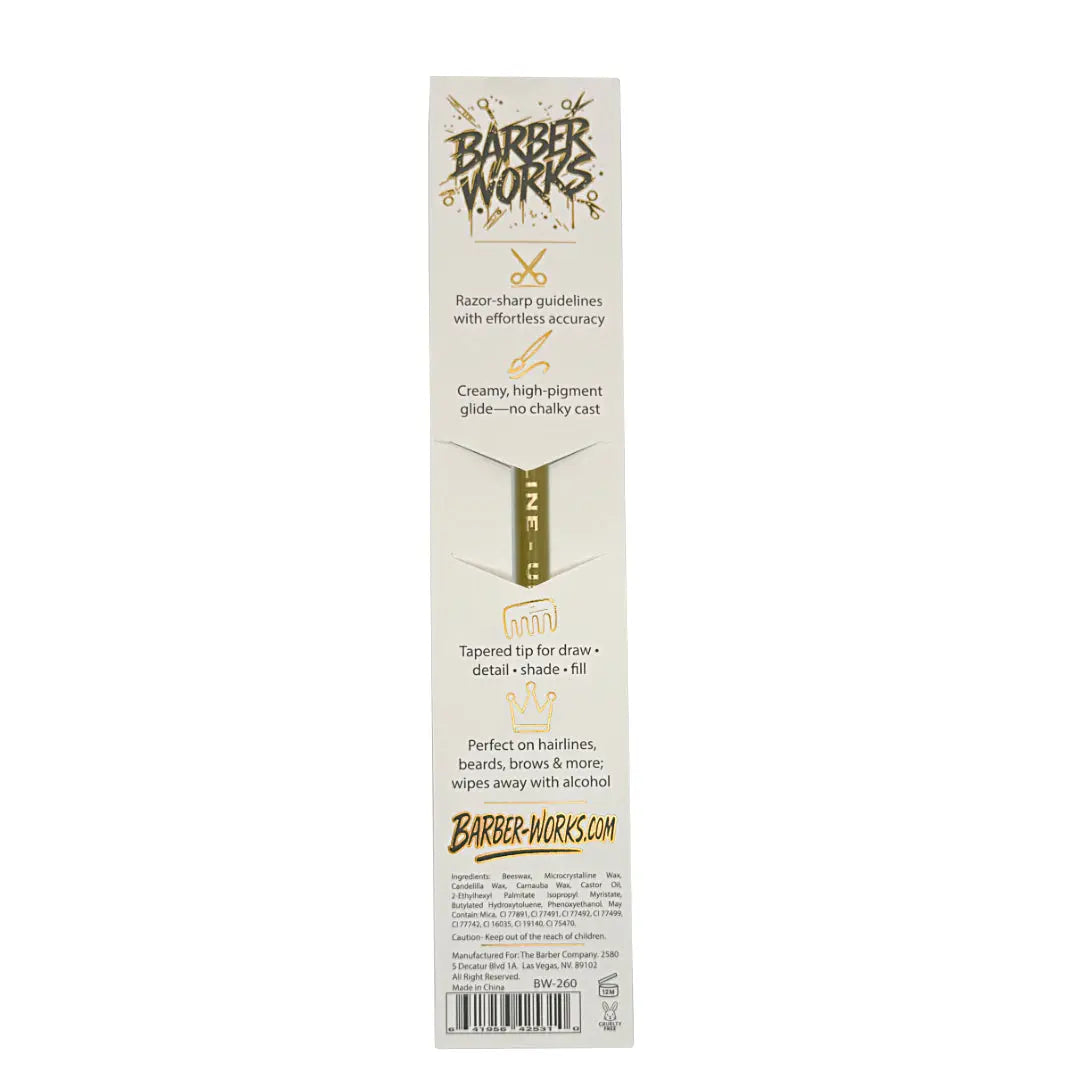 Barber Pencil by Barber Works – Precision Hairline Tool