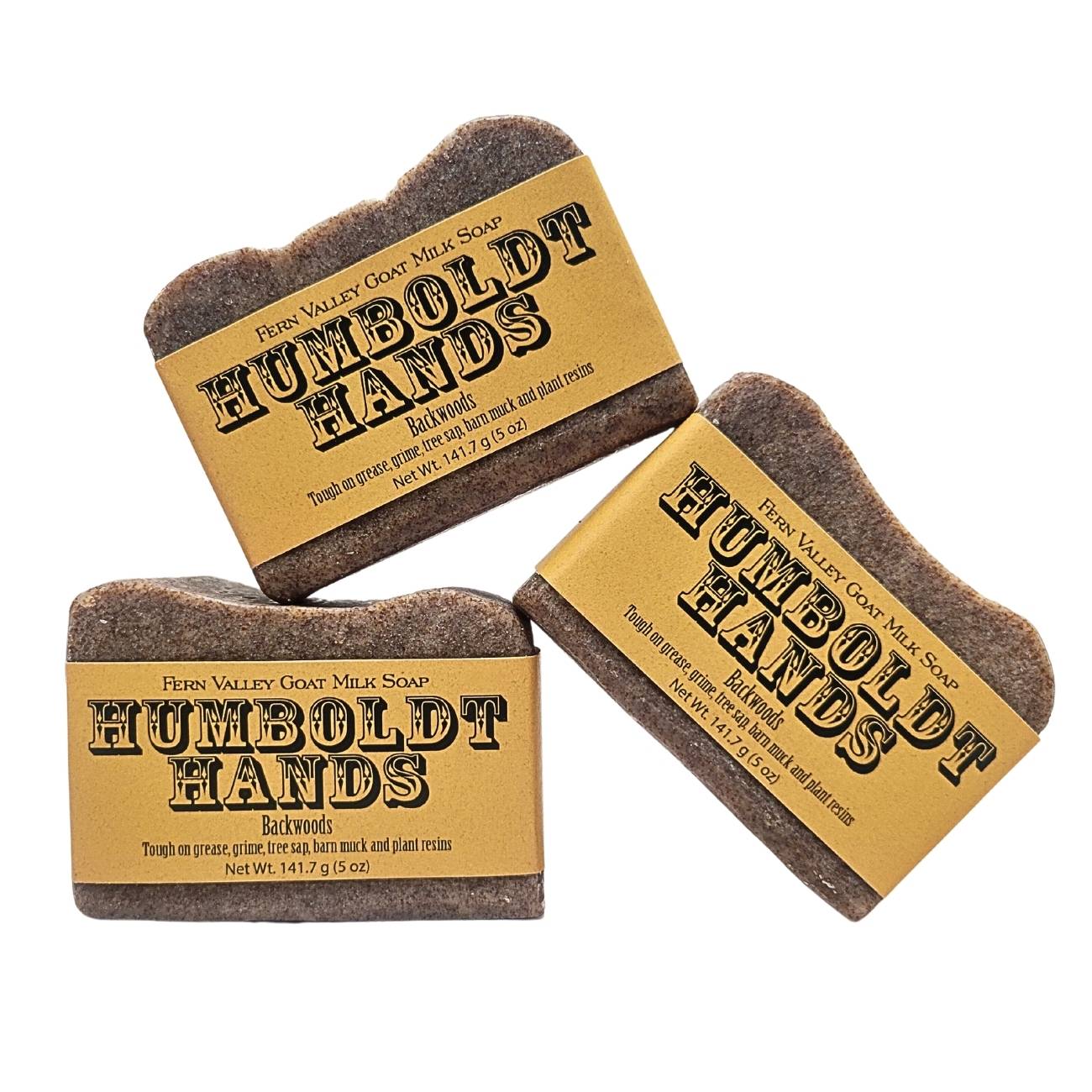 Jabón natural de leche de cabra | Limpiador de manos Humboldt Hands de alta resistencia | Backwoods