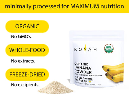 Organic Banana Powder