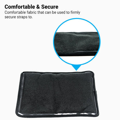 Premium Reusable Hot and Cold Therapy Gel Pack with Securement Straps