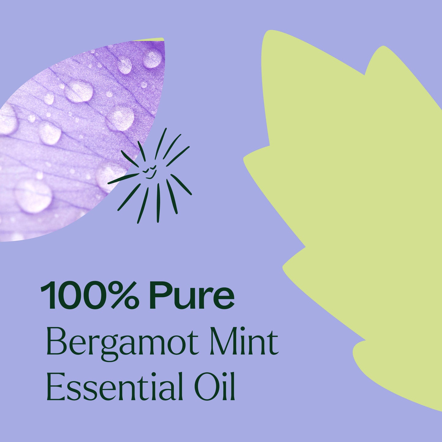 Aceite esencial de bergamota y menta