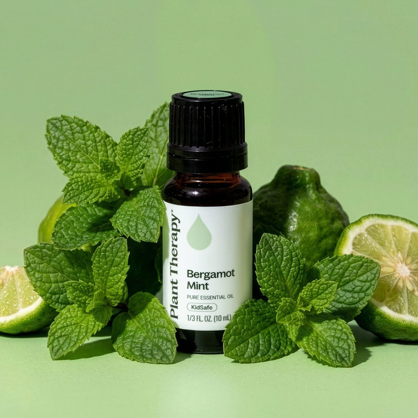 Aceite esencial de bergamota y menta