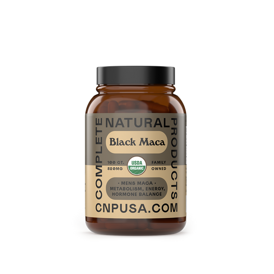 Organic Black Maca Root Capsules