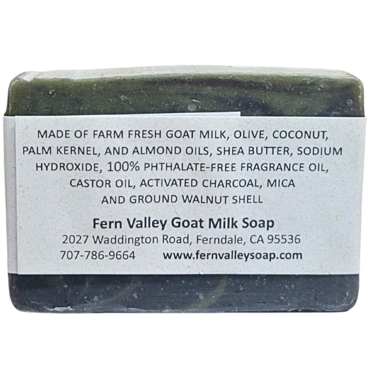 Jabón natural de leche de cabra | Exfoliante sensual para hombres | Black Jack
