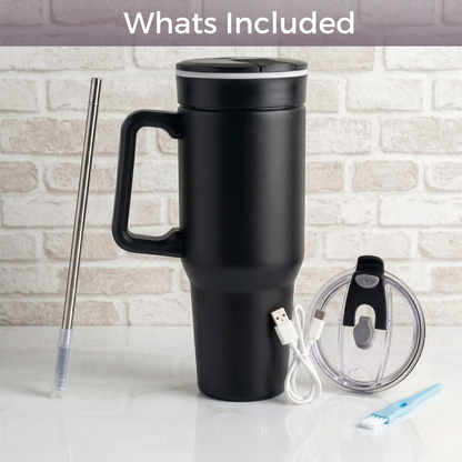Steel (21oz) 180W Insulated Portable Blender (NEW)