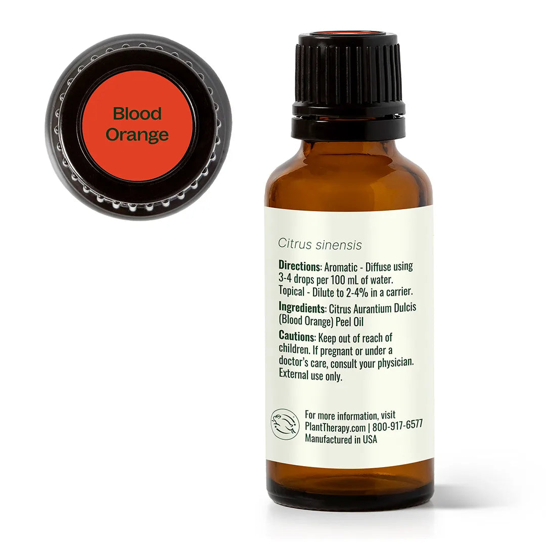 Aceite esencial de naranja sanguina