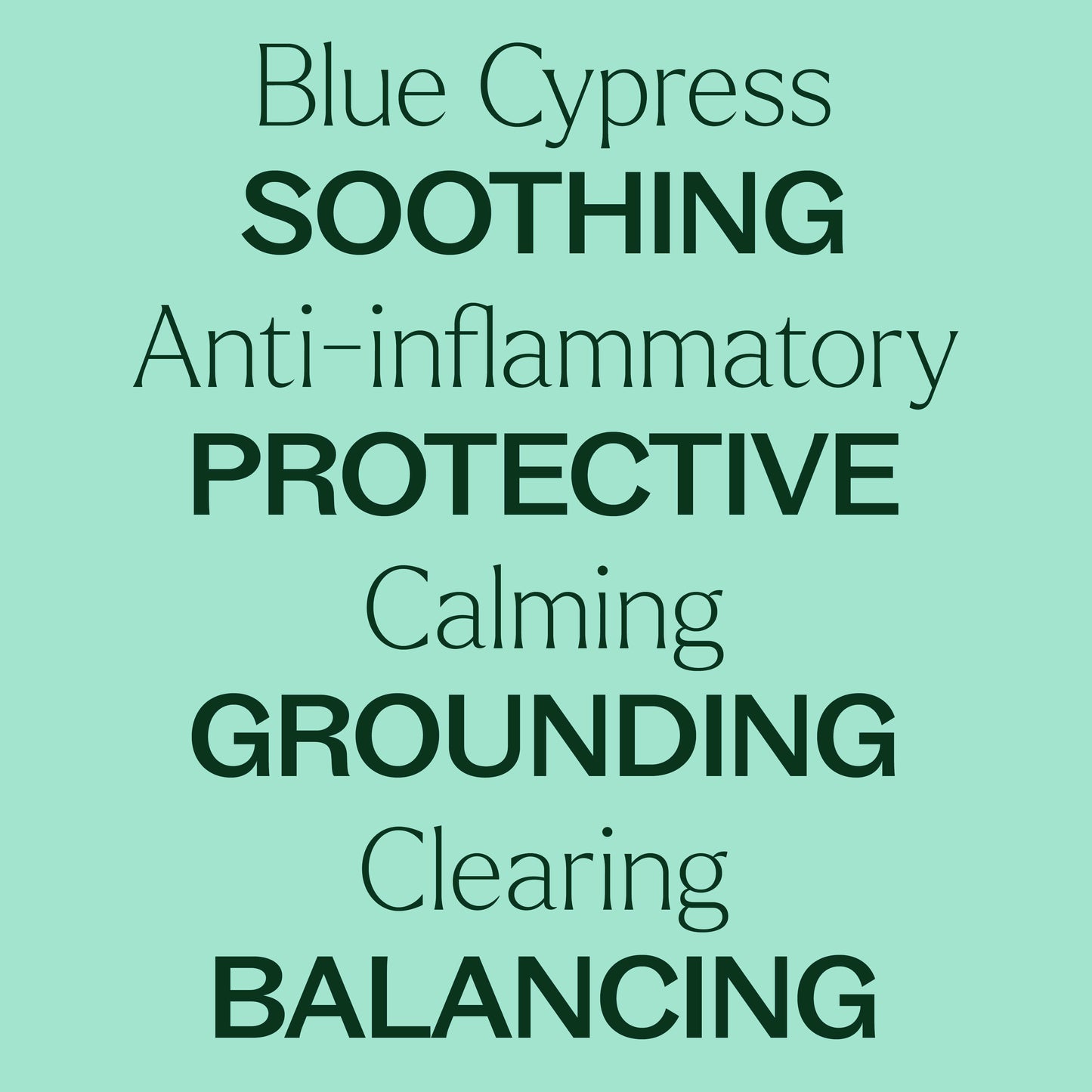 Aceite esencial de ciprés azul