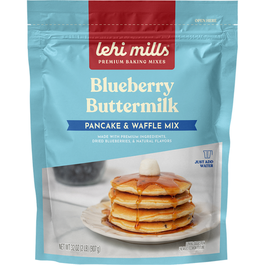 Blueberry Buttermilk Pancake & Waffle Mix