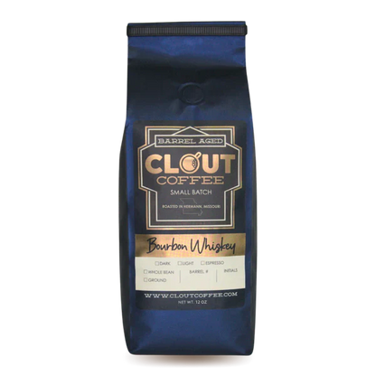 Bourbon Barrel Aged Colombian Coffee, 16oz