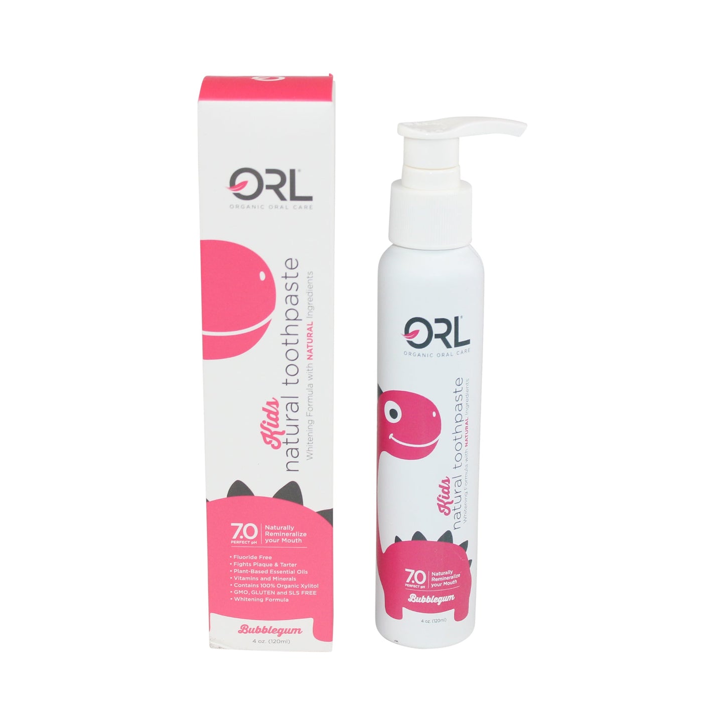 ORL Kids Fluoride Free Natural Hydroxyapatite Toothpaste