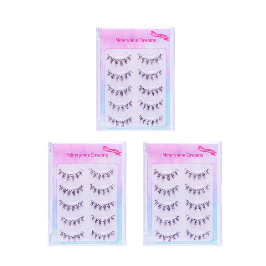 5 Pairs Manhua Lashes