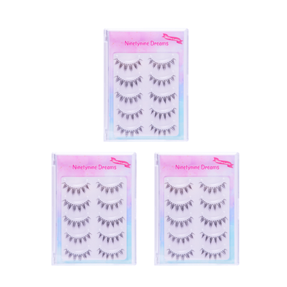 5 Pairs Manhua Lashes