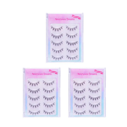 5 Pairs Manhua Lashes