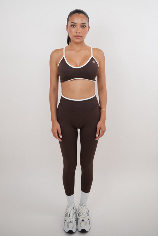 Leggings marrones Passion is Power