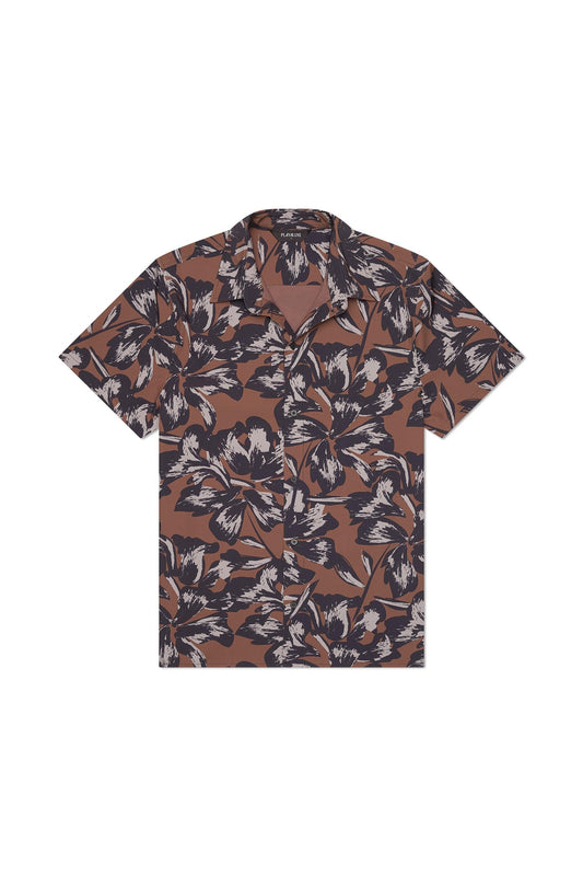 Todos Santos Classic Shirt Tobacco Flower