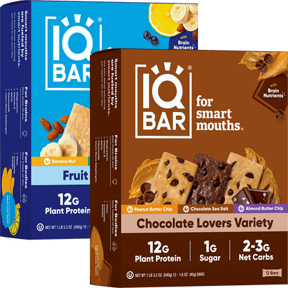 Chocolate Lovers & Fruit Lovers (24 Bars)