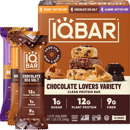 Chocolate Lovers Variety (12 Bars)
