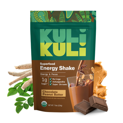 Energy Shake with Plant Protein (Chocolate Peanut Butter)