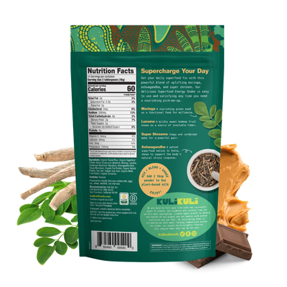 Energy Shake with Plant Protein (Chocolate Peanut Butter)