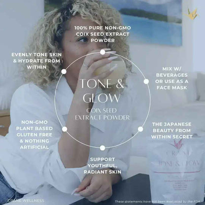 Tone and Glow Coix Seed Extract Powder