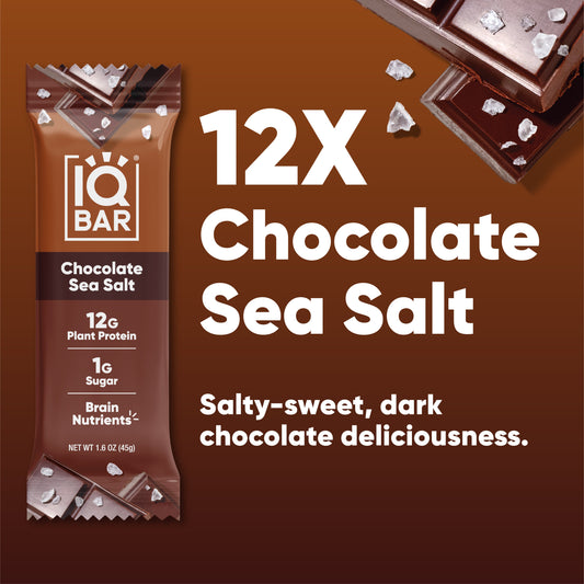 Chocolate Sea Salt (12 Bars)