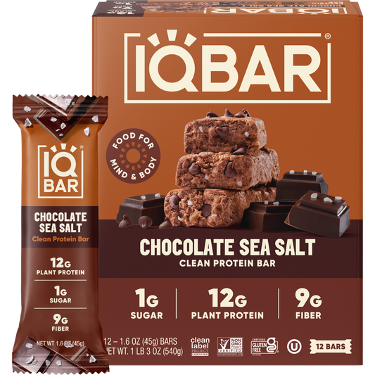 Chocolate Sea Salt (12 Bars)