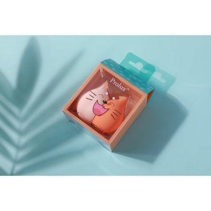 2 in 1 Cat Sponge Set