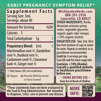 Morning Sickness Nausea Relief