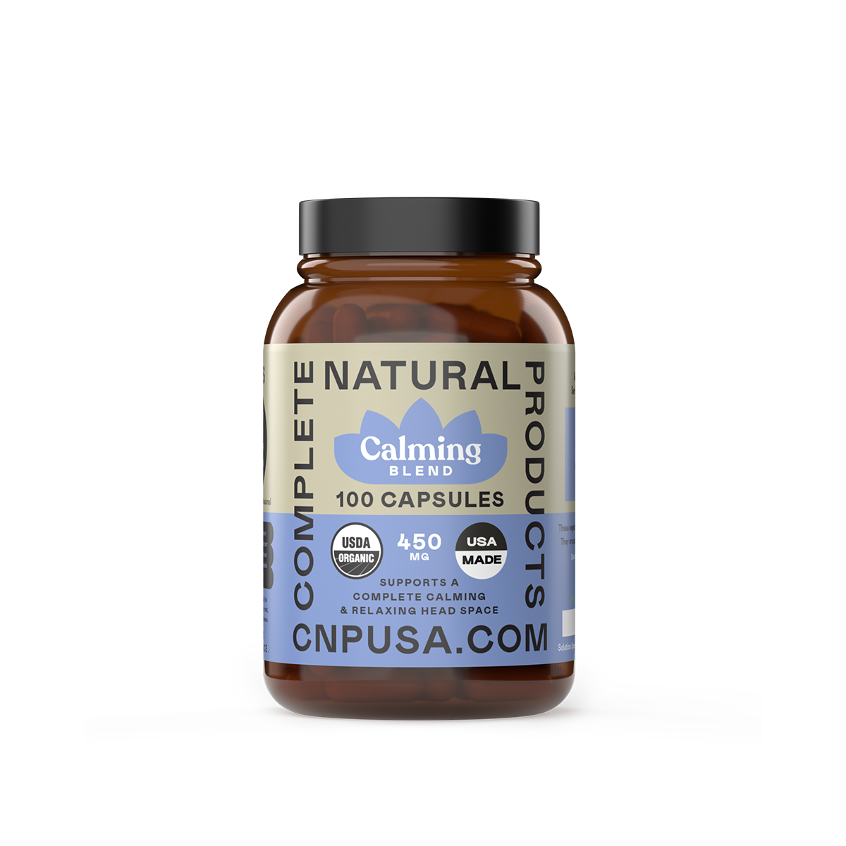 Organic Stress Balance & Calming Capsules – Daily Health & Beauty