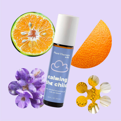 Aceite esencial calmante para niños en roll-on prediluido