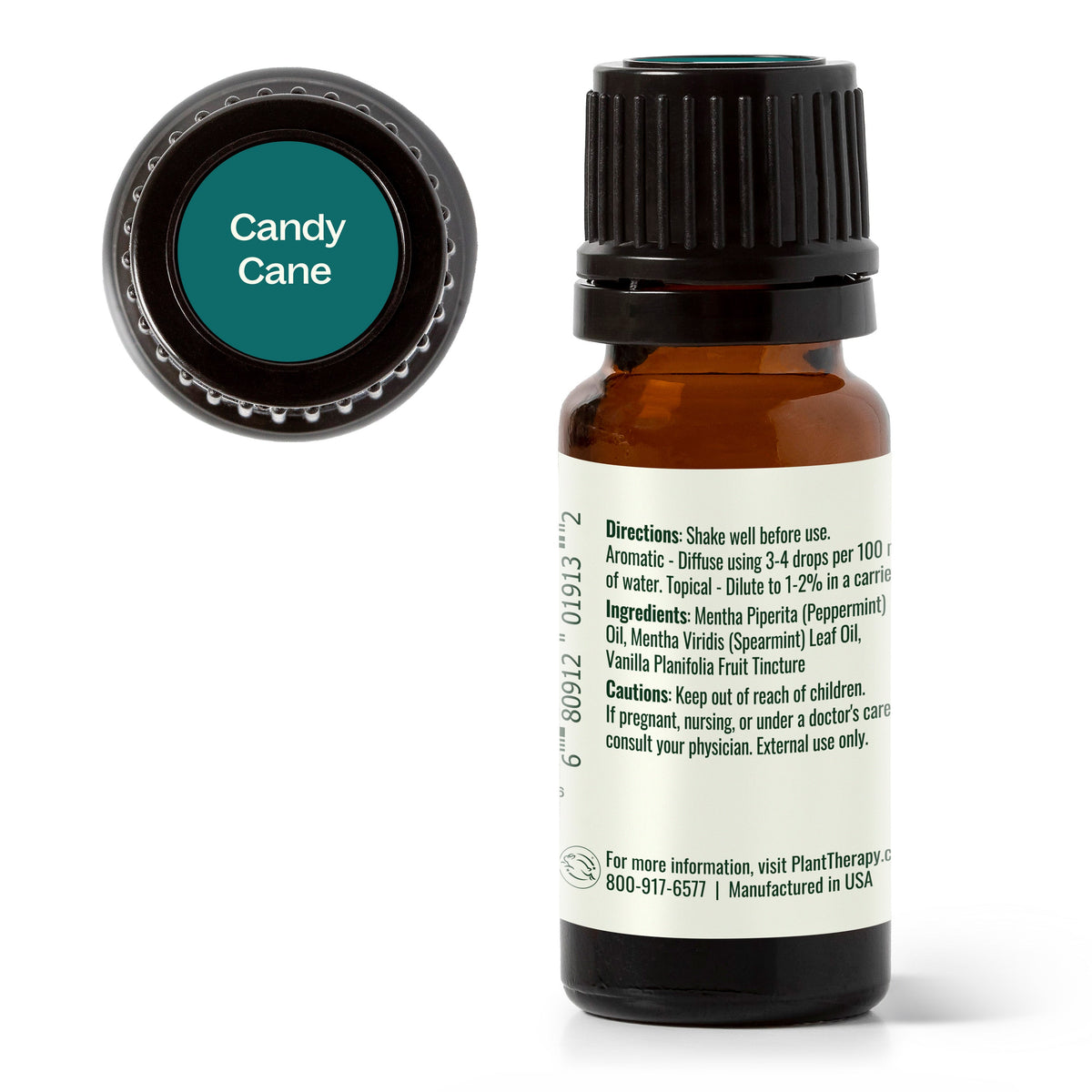 Mélange d'huiles essentielles Menthe poivrée et canne à sucre