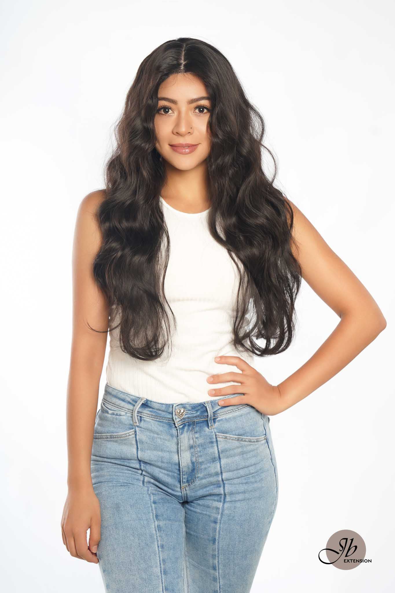JBEXTENSION GENERATION FIVE 26 Inches Darkest Brown Body Wave Wig FREER