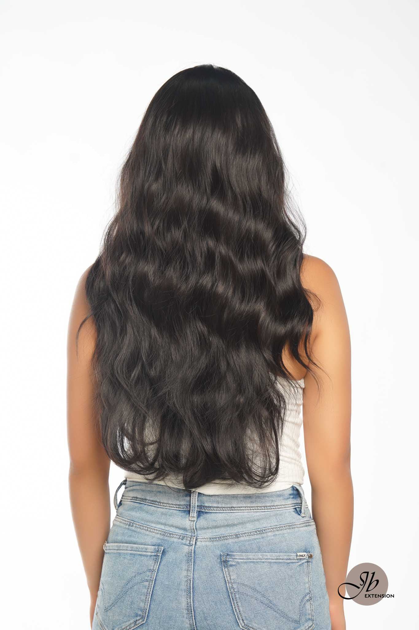 JBEXTENSION GENERATION FIVE 26 Inches Darkest Brown Body Wave Wig FREER