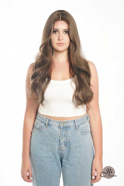 JBEXTENSION GENERATION FIVE 26 Inches Long Curly Brown Color Wig JUDY G5