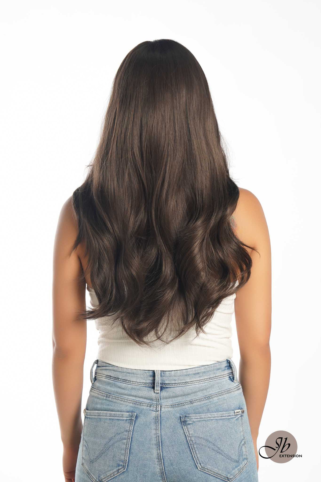 JBEXTENSION GENERATION FIVE 24 Inches Cold Brown Curly Wig KOL