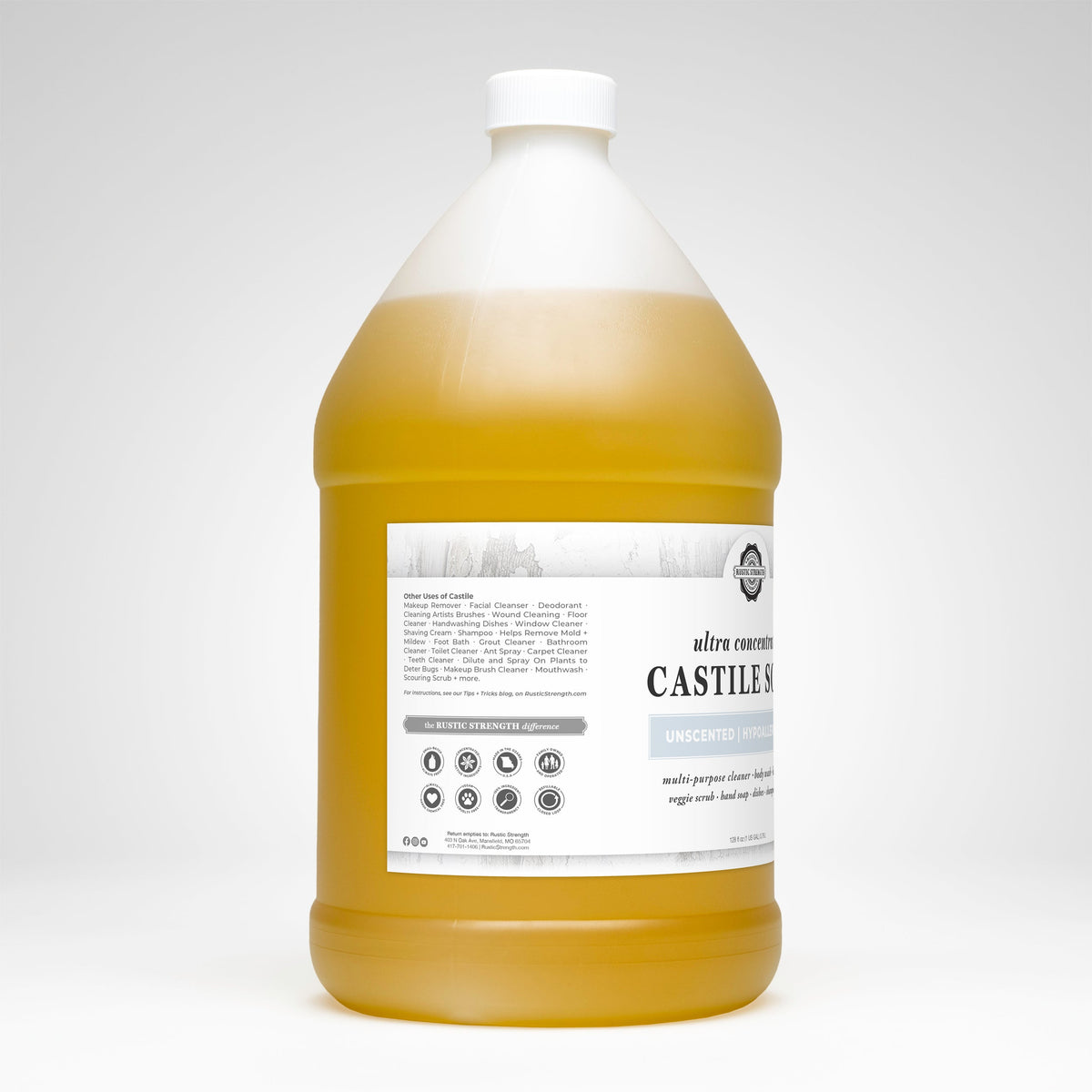 Castile Soap - Ultra Concentrate | Unscented
