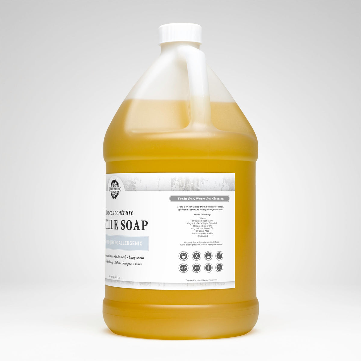 Castile Soap - Ultra Concentrate | Unscented