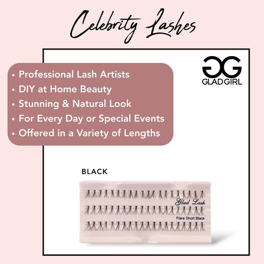Celebrity Lashes - Black
