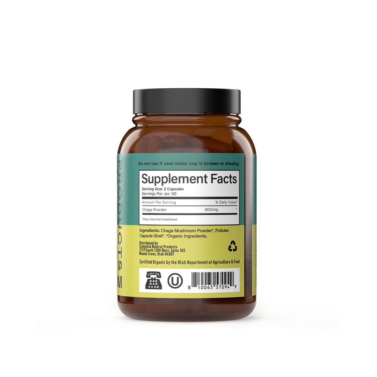 Organic Chaga Capsules